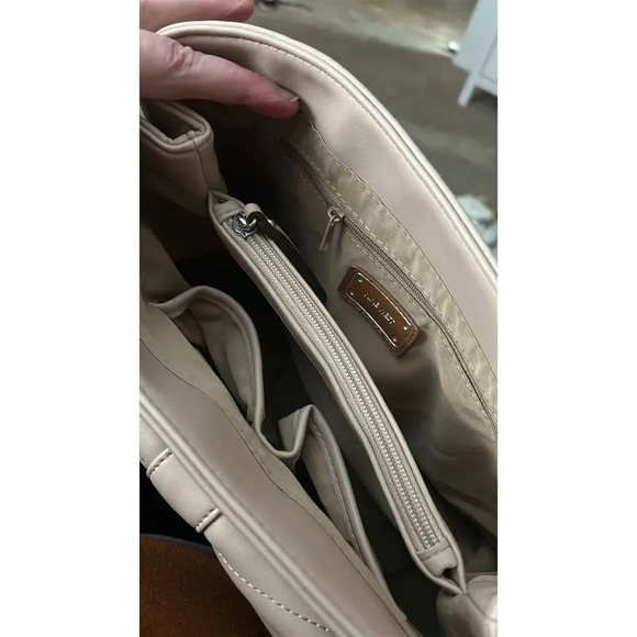 Nine West Women's Pink Satchel Handbag with Multiple Pockets - Picture 6 of 10